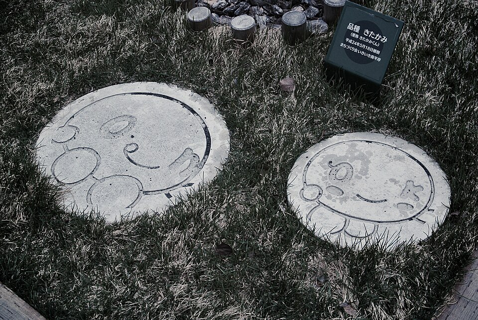 札幌 On-chan 彩色井盖